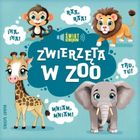 Zwierzęta w zoo. Książeczka kartonowa