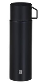 Zwilling, Thermo, termos z kubkiem, 1 l, czarny
