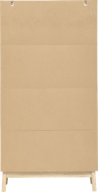 5five Simply Smart, Abana, regał na książki nieregularne półki wnęki, 80-30-160 cm