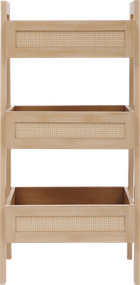 5five Simply Smart, Cane, regał z półkami z plecionką wiedeńską, 40-34,2-80 cm