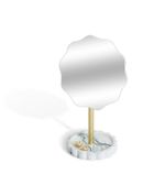 5five Simply Smart, Marby, lusterko kosmetyczne kwiatek, średnica 12,2 cm