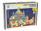 Adar, klocki magnetyczne ze światłem, 110 elementów