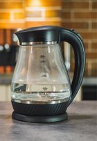 Adler, czajnik elektryczny, czarny, 2200W, 1.7l, AD 1274