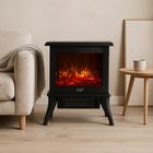 Adler, kominek elektryczny z termostatem, 1000W/1800W