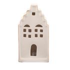 Altom Design, zestaw prezentowy: komplet domków LED ze złotą linią, 3 szt.