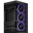 Asus, obudowa komputerowa, A31 PLUS TG ARGB BLACK
