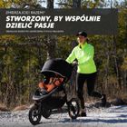 Baby Jogger, Summit X3 2w1, wózek spacerowy do joggingu z gondolą, midnight black
