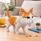 Balody, Chodzący kot, klocki konstrukcyjne, 1390 elementów