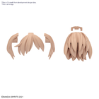 Bandai, 30 Minutes Sisters, Option Hair Style Parts, Vol.10, All 4 Types, dodatkowe elementy do modelu kolekcjonerskiego