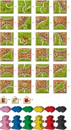 Bard, Carcassonne Big Box 6, gra strategiczna + 11 dodatków