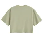 Bawełniany t-shirt o krótszym kroju boxy NOWEAR