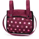 Bayer Design, Xeo Twin, bliźniaczy wózek dla lalek z torbą, bordo