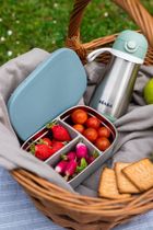 Beaba, lunchbox ze stali nierdzewnej, Baltic Blue