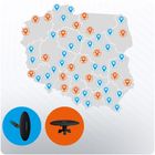 Berdsen, antena wewnętrzna zewnętrzna TV, ultra HD 4K, czarna, BD-955