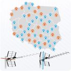 Berdsen, antena zewnętrzna kierunkowa TV, ultra HD 4K, BD-951