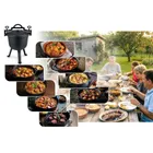 Berdsen, kociołek żeliwny, 8l