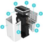 Berdsen, osuszacz powietrza kompresorowy, pochłaniacz wilgoci, 25l/24h, higrostat, biały, BD-533