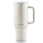 Berdsen, termos próżniowy, kubek ze słomką, kremowy, 1180 ml