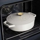 Berlinger Haus, Sahara, garnek żeliwny, płaski, 26 cm