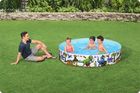 Bestway, basen ogrodowy, rozporowy, dinozaury, 183-38 cm