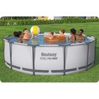 Bestway, basen ogrodowy stelażowy, 366-122 cm, zestaw 18w1