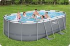 Bestway, basen ogrodowy, stelażowy, 427-250-100 cm, zestaw 18w1