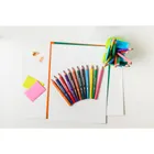 Bic, Kids, Evolution Triangle, kredki ołówkowe trójkątne, 12 kolorów