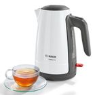 Bosch, czajnik bezprzewodowy, TWK 6A011, biały, 1.7l