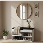 Boximo, Leva, szafka na buty z siedziskiem, 60-30-47 cm