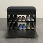 Boximo, Vira, szafka na buty z siedziskiem i schowkiem, 60-50-35 cm