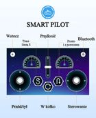 Cada, Fiat Abarth 131, pojazd zdalnie sterowany, klocki konstrukcyjne, 216 elementów