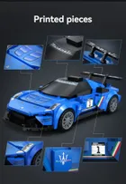 Cada, Maserati GT2, pojazd, klocki konstrukcyjne, 240 elementów