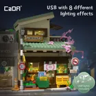 Cada, Sklep Kitty, budynek w japońskim stylu, LED, 921 elementów