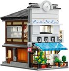 Cada, Sklep z Sushi, budynek w japońskim stylu, LED, klocki konstrukcyjne, 1665 elementów