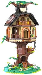 Cada, Tree House Library, Biblioteka w domku na drzewie, LED, 1808 elementów