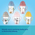 Canpol babies, kubek z odważnikiem i słomką + zapasowa słomka, niebieski