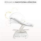 Caretero, Noco, elektryczny leżaczek i bujaczek 2w1, beige