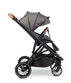 Caretero, Ratio, wózek spacerowy, Dark Grey