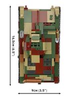 Cobi, Historical Collection, WWII, Light tank 7TP, klocki, 1:28, 669 elementów