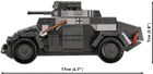 Cobi, Historical Collection WWII, Sd.Kfz., 222, klocki, 502 elementy