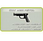 Cobi, Small Army, 155 MM GUN M1 Long Tom, klocki, 2394 elementy
