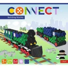 Connect, 2w1, Pociąg, Ciężarówka z przyczepą, klocki konstrukcyjne, 279 elementów, 61976