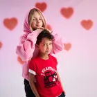 Cool Club, Bluza dziewczęca z kapturem, różowa