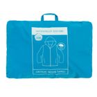 Cool Club, Przeciwdeszczowa kurtka chłopięca z kapturem, składana do kieszeni, niebieska