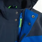 Cool Club, Wodoszczelna kurtka chłopięca z kapturem, 3w1, Kurtka softshell, niebieska