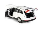Daffi, MSZ, Audi Q7, pojazd, model metalowy, biały, 1:32