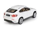 Daffi, MSZ, BMW X6, pojazd, model metalowy, biały, 1:32