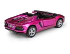 Daffi, MSZ, Lamborghini Aventador Roadster, pojazd, model metalowy, różowy, 1:32