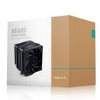 Deepcool, chłodzenie komputerowe, AK620 Zero Dark