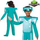 Disguise, Minecraft, diamentowa zbroja, strój karnawałowy, 109-126 cm, 4-6 lat